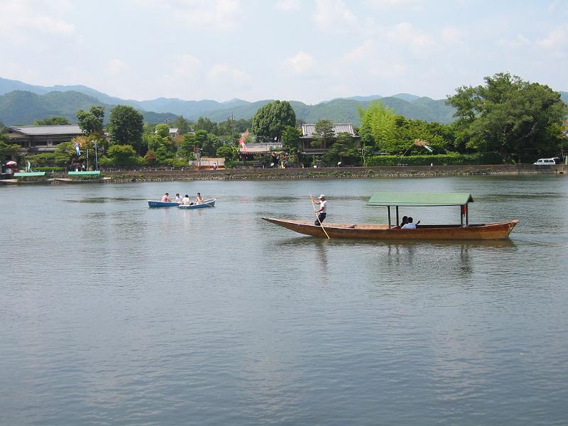 京都嵐山腳下的大堰川.JPG