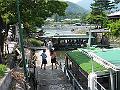 渡月橋的遊船